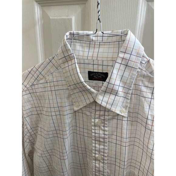 Paul And Shark Yachting Shirt Mens XL Multicolor Plaid LS Italy Read* - Picture 8 of 13